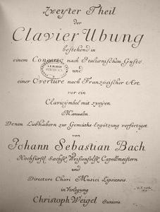 Cover of Clavier-Ubung