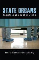 Cover of State Organs