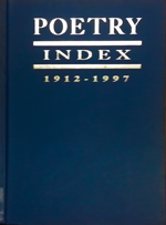 Cover of Poetry: Index, 1912-1997