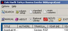 Screenshot showing link to Turkish National Library website