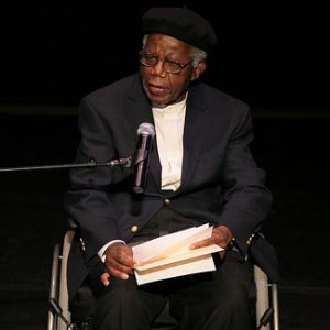 Picture of Nigerian professor of African Studies Chinua Achebe