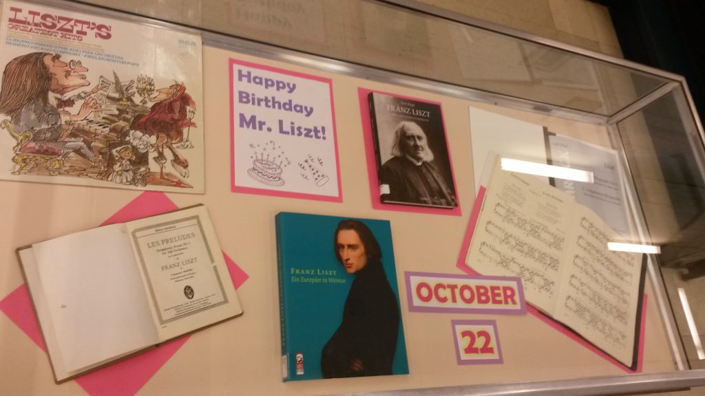 Liszt Exhibit Photo 1