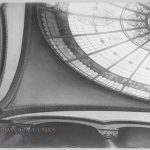 Original Stained Glass Dome, Courtesy of Illinois Archives