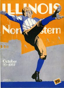 Football Program, Northwestern, 1927