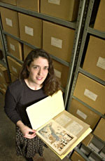 Ellen Swain in the Archives