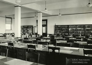 The Library School study room, 1926