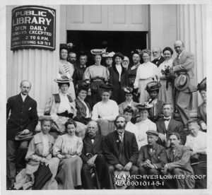 A_Group_of_Librarians_in_Nantucket_Massachusetts