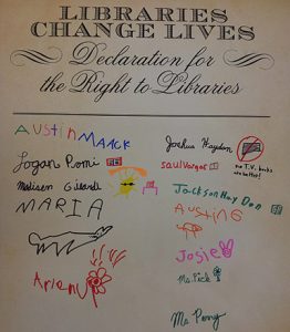 Libraries Change Lives Posters, Record Series 19/3/13.