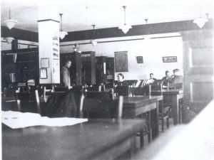 Sparks in the library 1916?