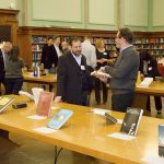 Honorees and their guests listen to the Provost's remarks