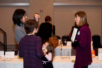 Honoree's were eager to be photographed with their books and bookplates Here Prof Fuller strikes a pose