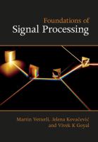 Cover of Foundations of Signal Processing