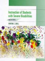 Cover of Instruction of Students with Severe Disabilities