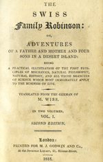 Cover of Swiss Family Robinson