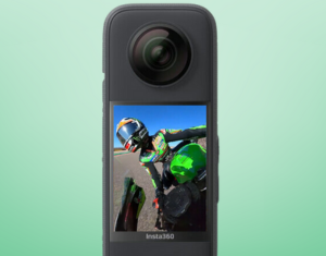 A portable video camera