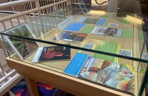 Display Case Highlighting First Issues in International Agriculture