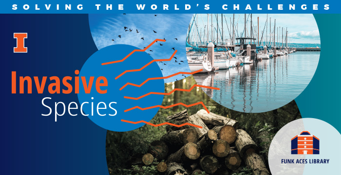 poster for solving the world's challenges event invasive species