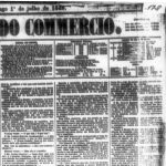 Detail from: Jornal do Commercio (Rio de Janeiro, Brazil), July 1, 1849.