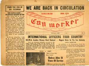 An issue of Can Worker for February 1957