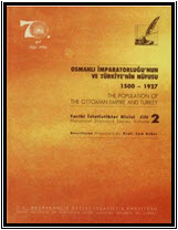 Cover of Osmanli Imparatorlugu'nun ve Türkiye'nin nüfusu, 1500-1927
