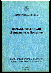 Cover of Osmanlı yıllıkları (salnameler ve nevsaller): bibliyografya ve bazı Istanbul kütüphanelerine göre bir katalog denemesi