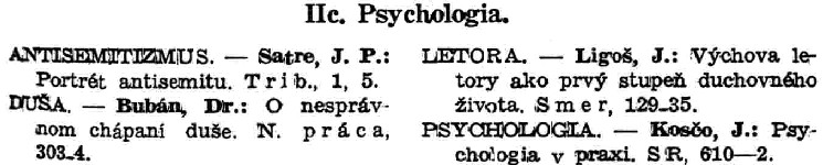 Articles listed under the heading of psychology.