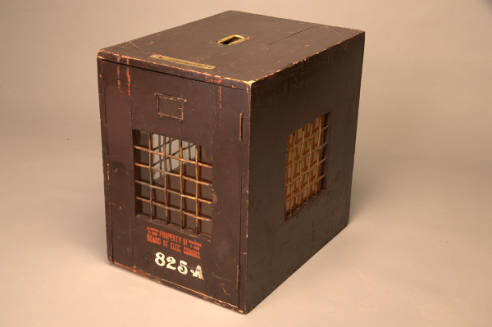 Photograph of a ballot box