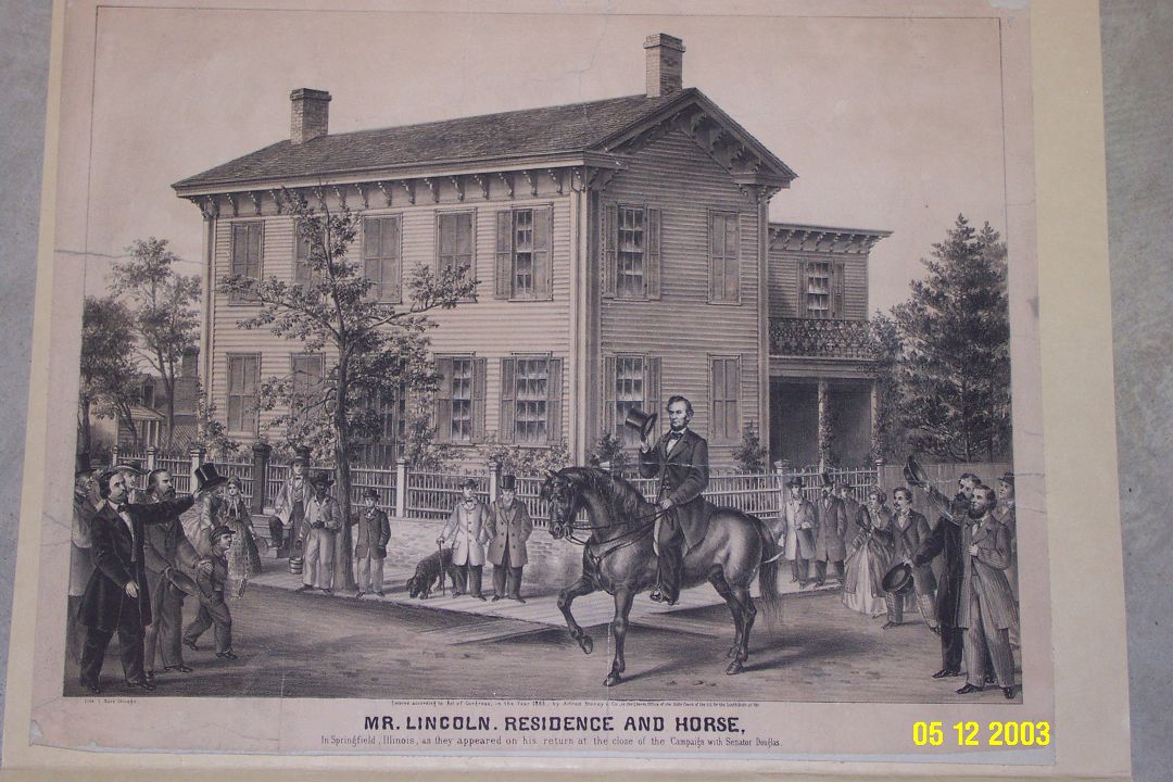 Lincoln Residence and Horse