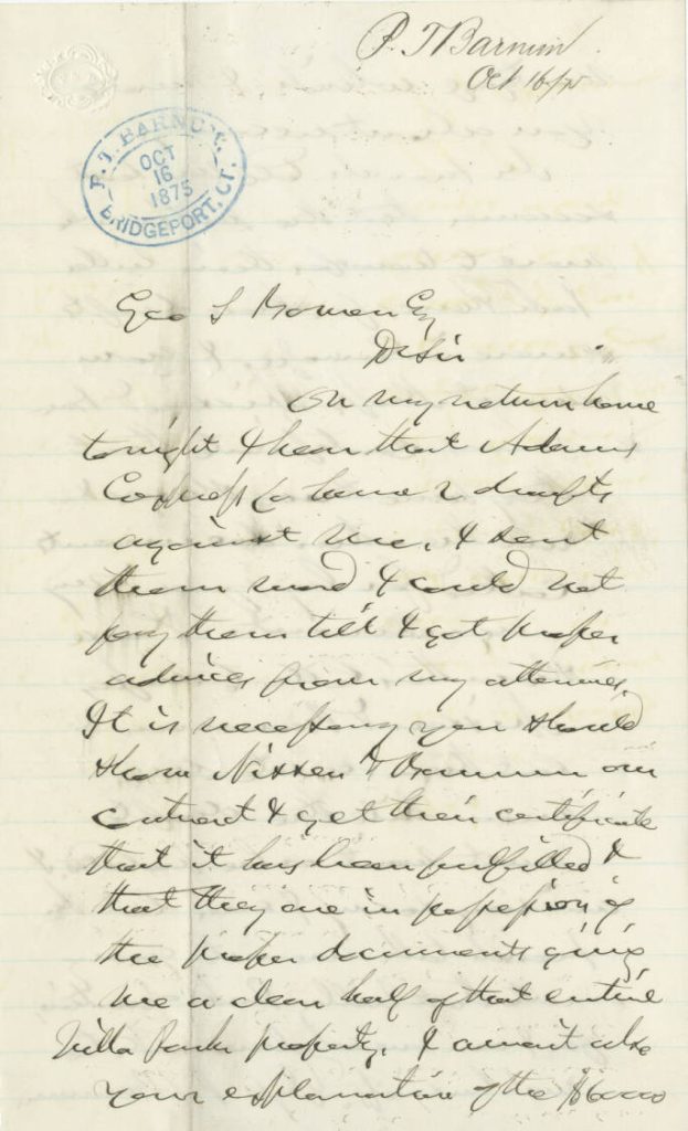 color image of handwritten letter