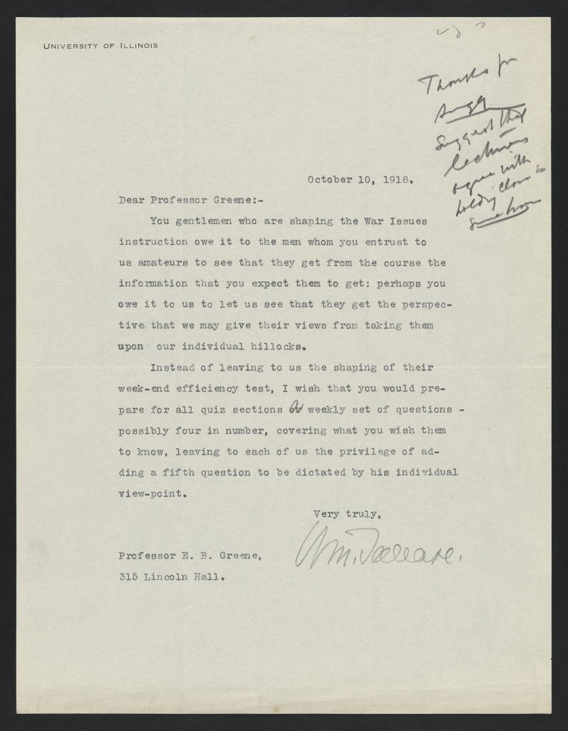 black ink typed letter with handwritten signature