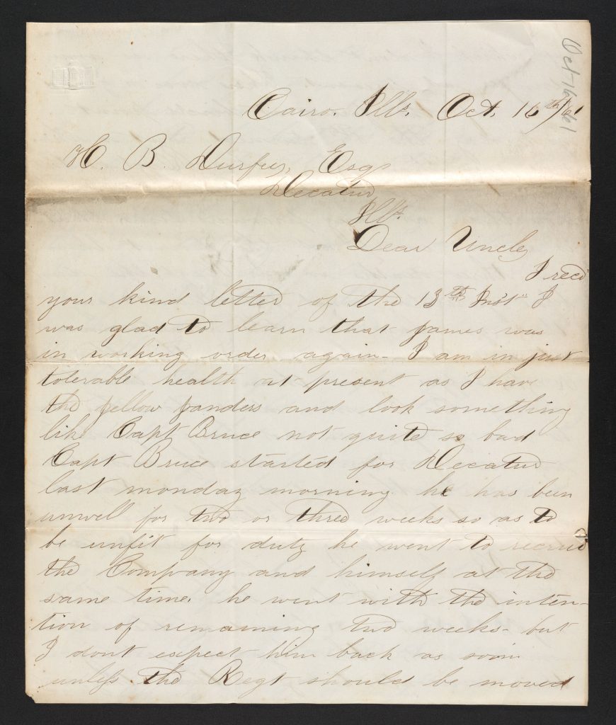 color image of handwritten letter