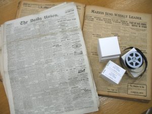 Newspapers Preservation Microfilmed by the INP