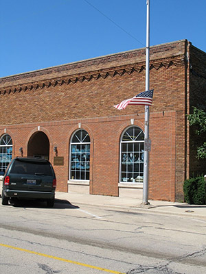 Photograph of Camargo Township District Library in Villa Grove (Douglas County).