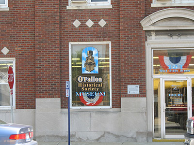 Photograph of  the O’Fallon Historical Society in Saint Clair County