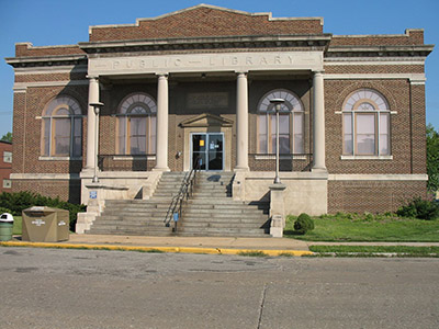 Photograph of the Six Mile Regional Library District, located in Granite City (Madison County)