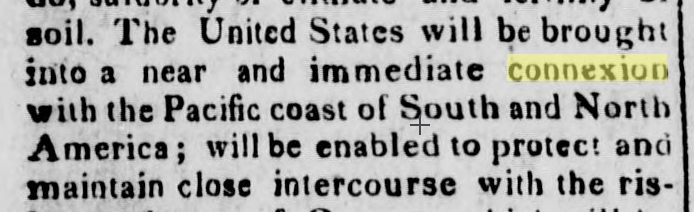 from Edwardsville Spectator, May 31, 1825, p. 2, col. A.