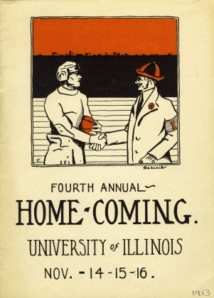 Homecoming Football Program, 1913