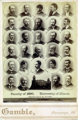 Compilation of Faculty, 1890