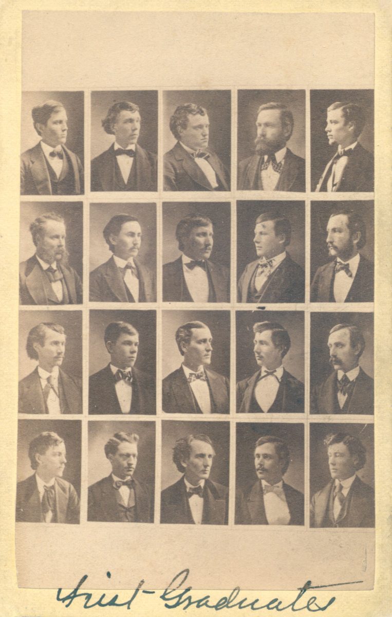 First graduates, 1872