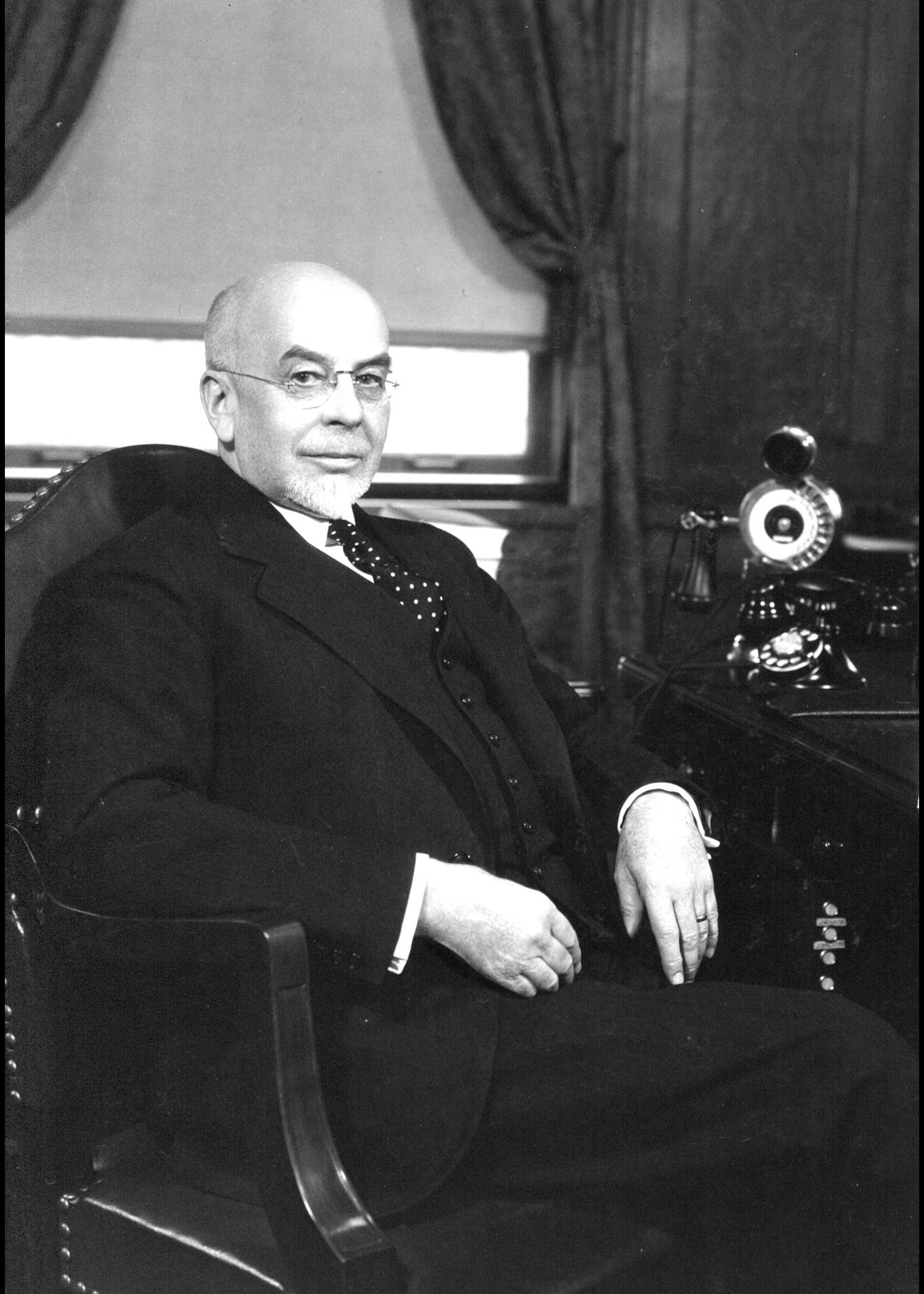 Arthur Hill Daniels, 1933-1934 U of I President, circa 1933