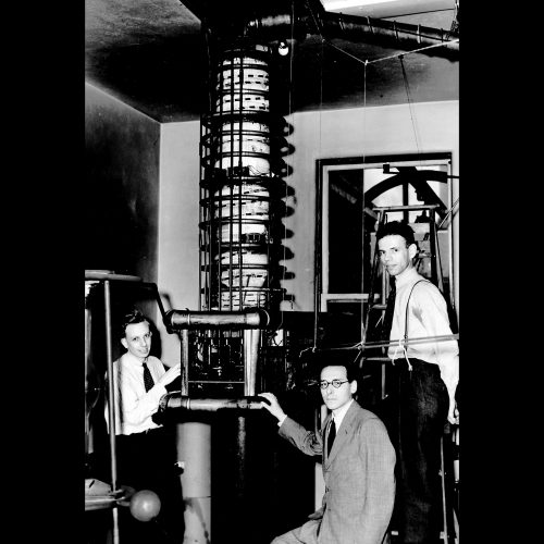 Researchers in a Physics Lab, 1940.