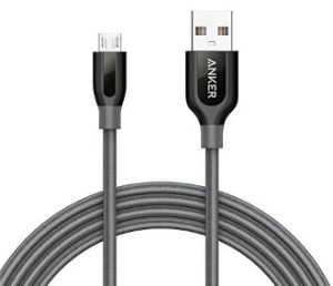 Image of Micro USB to USB charging cable