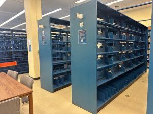 Empty shelves!