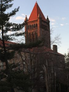 Altgeld Hall East View Circa Winter 2016, Image 1, Photo Courtesy of Becky Burner