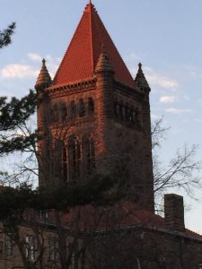 Altgeld Hall East View Circa Winter 2016, Image 2, Courtesy of Becky Burner
