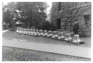 Edmund J. James and the Chimes, Courtesy of Illinois Archives