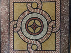 Detail of Mosaic Floor, Courtesy of Becky Burner