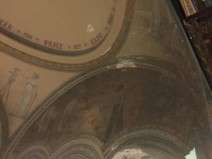 "Forge of Vulcan" Dedicated to the College of Engineering Mural in Rotunda, East Side, Courtesy of Becky Burner