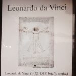 Pi Day Exhibit, Leonardo da Vinci