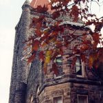 Altgeld Hall Chime Tower in Fall